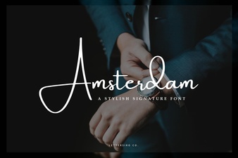 Amsterdam Font: Elegant Typography for Creative Projects